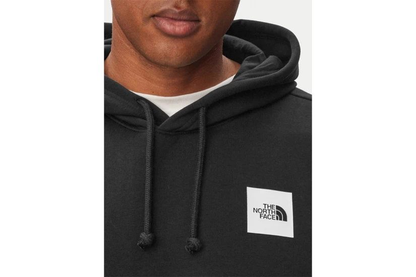 The North Face Box Half Dome Ανδρικό Φούτερ με Κουκούλα Μαύρο