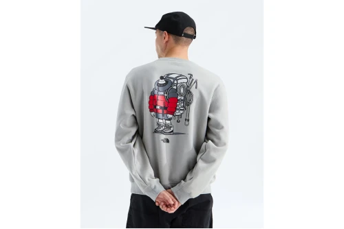 The North Face Gear Up Get Out Graphic Μπλούζα Με Λαιμόκοψη (NF0A8JB52MB1)