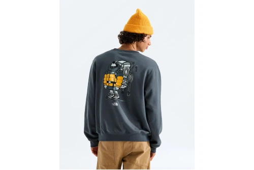 The North Face Gear Up Get Out Graphic Μπλούζα Με Λαιμόκοψη (NF0A8JB5RHI1)