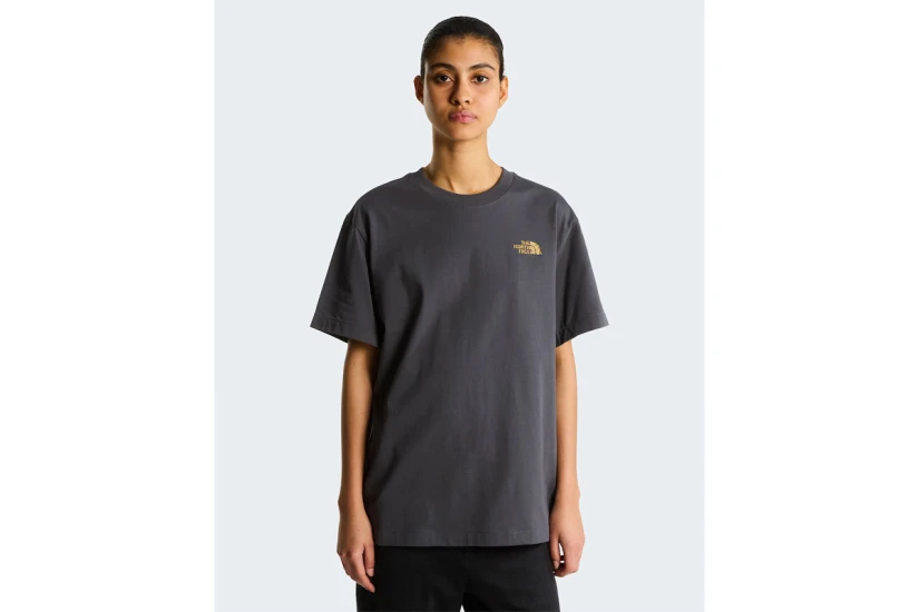 The North Face Stone Logo Graphic Unisex Κοντομάνικο T-Shirt Ανθρακί