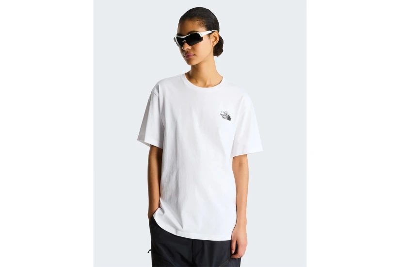 The North Face Natural High Society Graphic Unisex Κοντομάνικο T-Shirt Λευκό