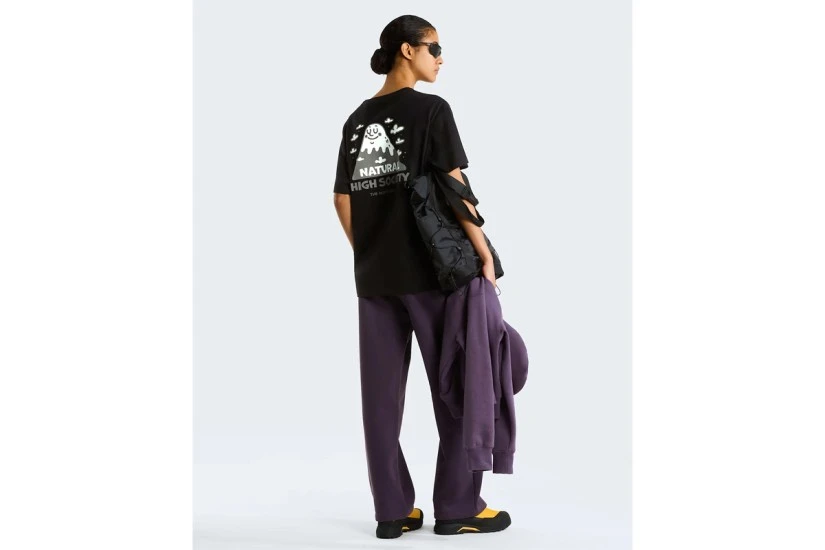The North Face Natural High Society Graphic Unisex Κοντομάνικο T-Shirt Μαύρο