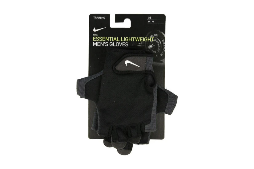 Nike Essential Lightweight Γάντια Γυμναστηρίου Μαύρα