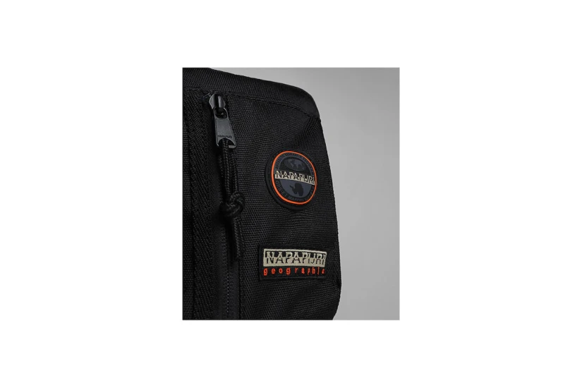 Napapijri H-Voyage Crossover Unisex Τσαντάκι Χιαστί - Ώμου Μαύρο