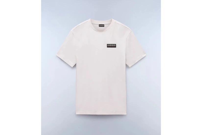 Napapijri S-Iaato Ανδρικό Κοντομάνικο T-Shirt Εκρού
