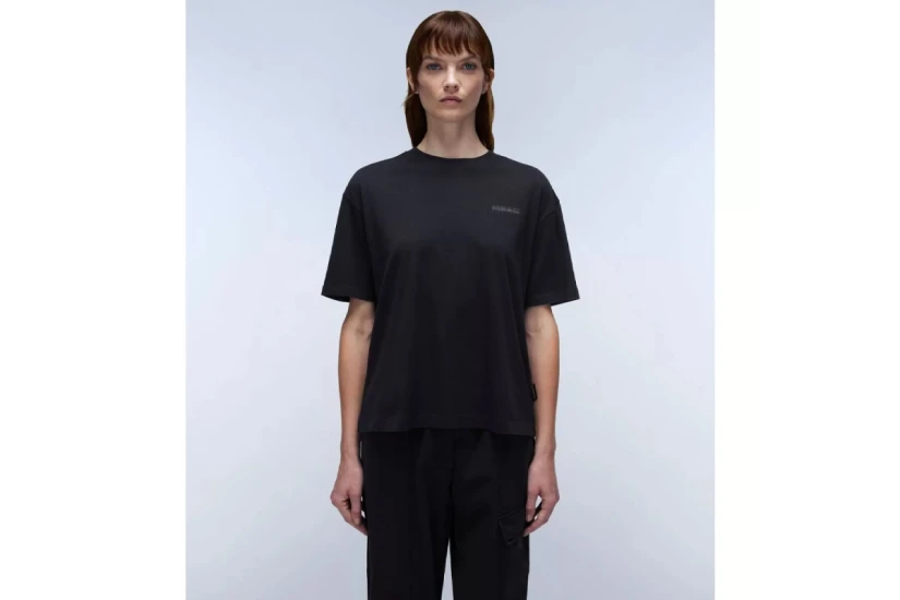Napapijri S-Bise Γυναικείο Κοντομάνικο T-Shirt Μαύρο
