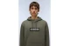 Napapijri B-Box Logo Ανδρικό Φούτερ με Κουκούλα Χακί