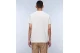 Napapijri Box Logo Ανδρικό Κοντομάνικο T-Shirt Εκρού