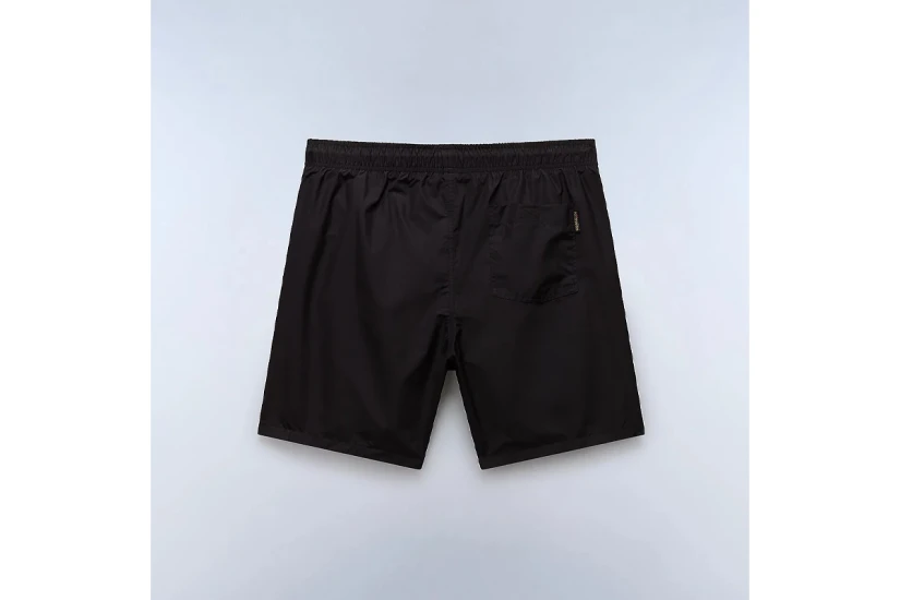 Napapijri V-Box Logo Ανδρικό Μαγιό Βερμούδα Μαύρο