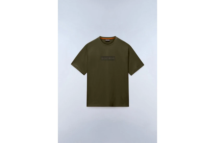 Napapijri S-Box Logo 1 T-Shirt Ανδρικό (NP0A4IFLG1F1)