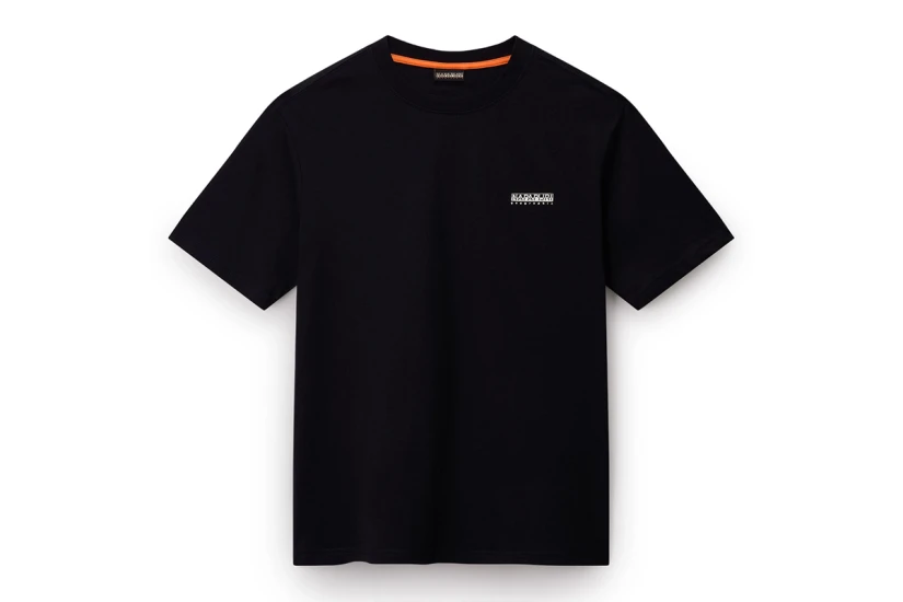 Napapijri Ανδρικό Κοντομάνικο T-Shirt Μαύρο