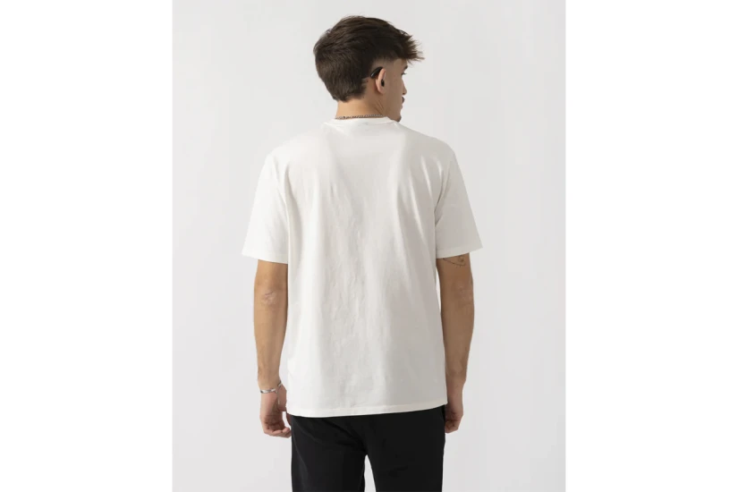 Napapijri Badge Ανδρικό Κοντομάνικο T-Shirt Εκρού