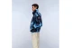 Napapijri Geometric-Print Ανδρική Ζακέτα Fleece Μπλε Σκούρο, Μπλε, Μαύρη