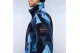 Napapijri Geometric-Print Ανδρική Ζακέτα Fleece Μπλε Σκούρο, Μπλε, Μαύρη
