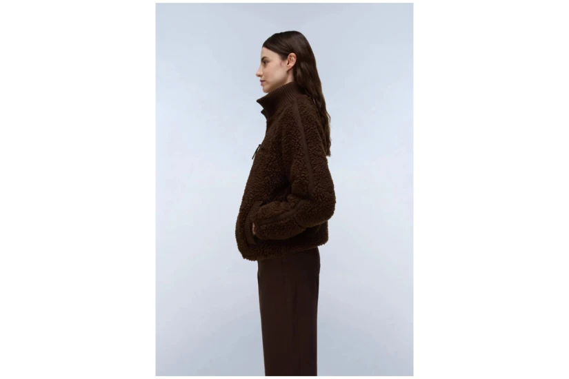 Napapijri Aleut Fleece Μπουφάν Sherpa Γυναικείο (NP0A8BAEWT31)