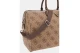 Guess Berta Travel Τσάντα Ώμου - Χειρός Fashion Μπεζ, Καφέ