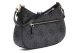 Guess Noelle 4G Logo Τσάντα Ώμου Fashion Ανθρακί