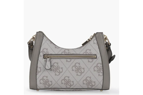 Guess Karnilla Logo Τσάντα Ώμου (OS990118 DARK TAUPE LOGO)