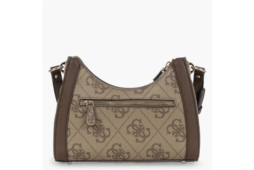 Guess Karnilla Logo Τσάντα Ώμου (OS990118 LATTE LOGO-BROWN)