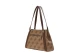 Guess Karnilla Logo Τσάντα Ώμου - Χειρός Μπεζ, Καφέ