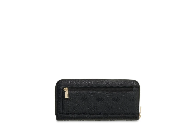 Guess Blake Slg Large Zip Around Πορτοφόλι (PD2222146 BLACK LOGO)