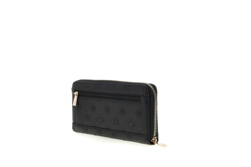 Guess Blake Slg Large Zip Around Πορτοφόλι (PD2222146 BLACK LOGO)