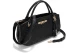 Guess Carmella 3 Comp Satchel Τσάντα Ώμου - Χειρός (PD222505 BLACK LOGO)