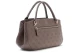 Guess Carmella 3 Comp Satchel Τσάντα Ώμου - Χειρός (PD222505 TAUPE LOGO)