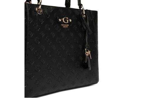Guess Dita Logo Τσάντα Tote (PD760225 BLACK LOGO)