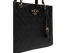 Guess Dita Logo Γυναικεία Τσάντα Tote Μαύρη, Χρυσή