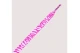 Mr.lacy Printies 130Cm Κορδόνια Ελαστικά (PRINTIES HOT PINK-WHITE ZE)