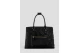 Guess Adelasia Embossed-4G Logo Γυναικεία Τσάντα Tote Μαύρη