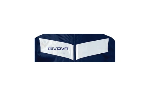 Givova Rain Scudo Μπουφάν Αντιανεμικό Ανδρικό (RJ005 BLUE-WHITE)