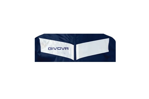 Givova Rain Scudo Μπουφάν Αντιανεμικό Ανδρικό (RJ005 BLUE-WHITE)