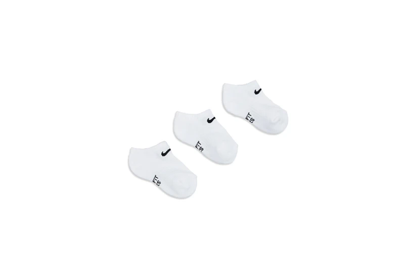 Nike Performance Cushioned Βρεφικές Κοντές Kάλτσες Λευκές