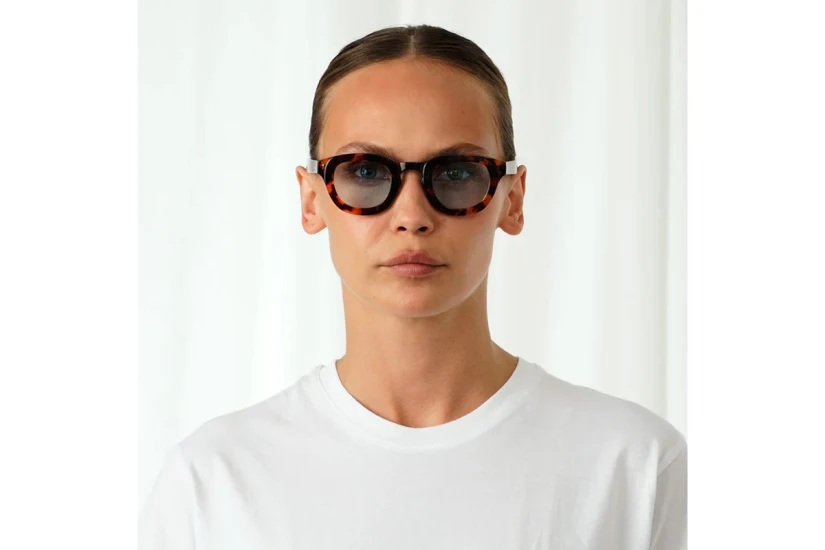 Explicit Poets Robin Unisex Γυαλιά Ηλίου Καφέ, Μπλε