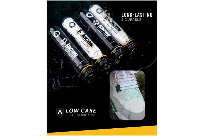 Crep Protect The Ultimate Sneaker Laces Ελαστικά Κορδόνια Λευκά