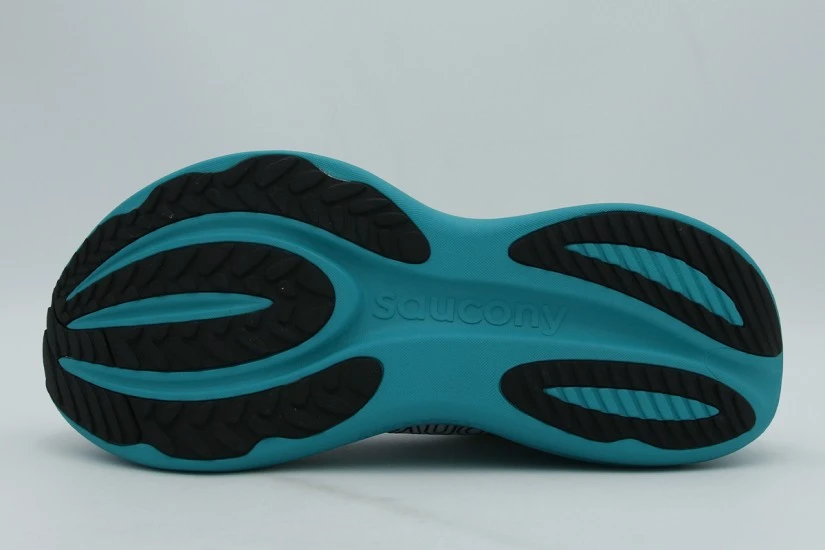 Saucony Triumph 24 Ανδρικά Αθλητικά Παπούτσια για Τρέξιμο Γκρι Ανοιχτό, Πετρόλ, Λευκά, Λαχανί