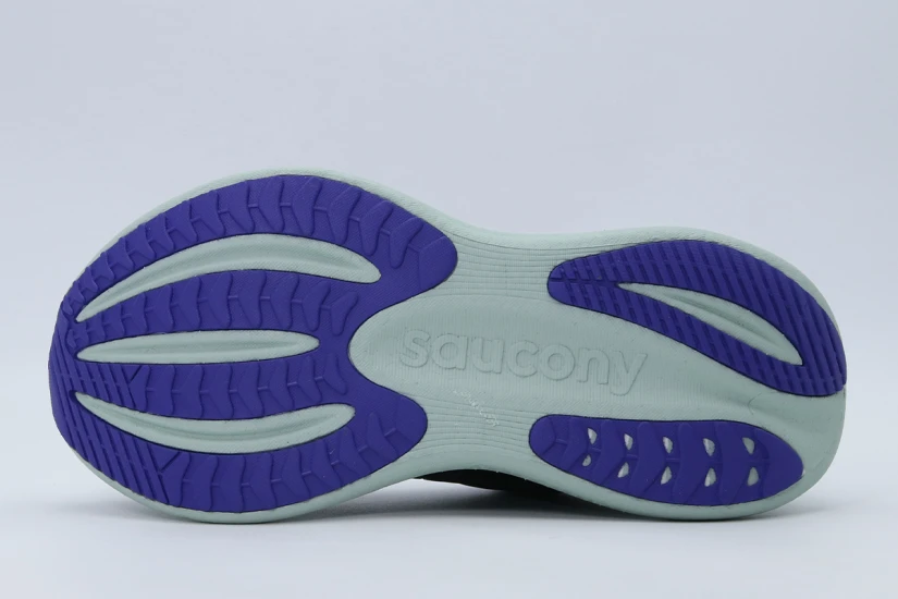 Saucony Triumph 23 GTX Αθλητικά Παπούτσια για Τρέξιμο Ανθρακί, Μωβ