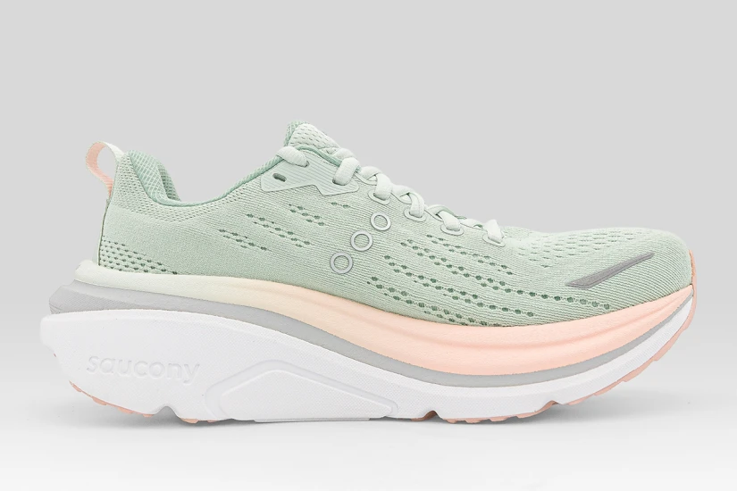 Saucony Hurricane 25 Αθλητικά Παπούτσια για Τρέξιμο Μέντα, Σομόν