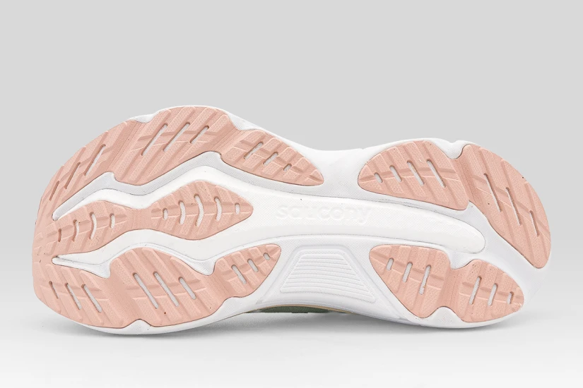 Saucony Hurricane 25 Αθλητικά Παπούτσια για Τρέξιμο Μέντα, Σομόν