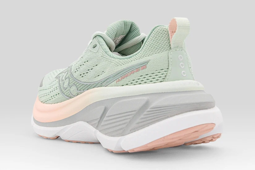 Saucony Hurricane 25 Αθλητικά Παπούτσια για Τρέξιμο Μέντα, Σομόν