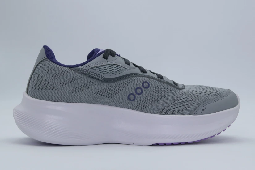 Saucony Cohesion 18 Αθλητικά Παπούτσια για Τρέξιμο Γκρι, Λιλά