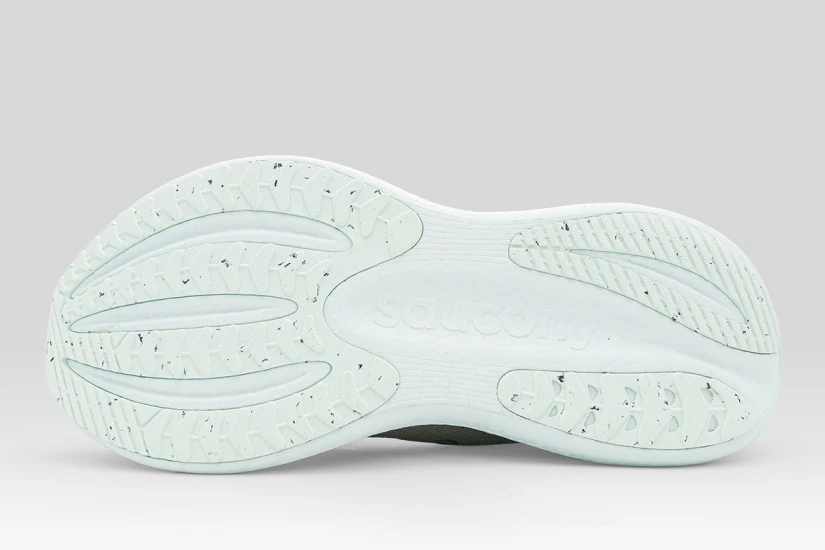 Saucony Triumph 23 Ανδρικά Αθλητικά Παπούτσια για Τρέξιμο Χακί, Μαύρα, Λευκά