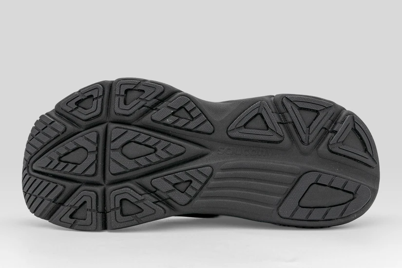 Saucony Guide 19 Ανδρικά Αθλητικά Παπούτσια για Τρέξιμο Μαύρα