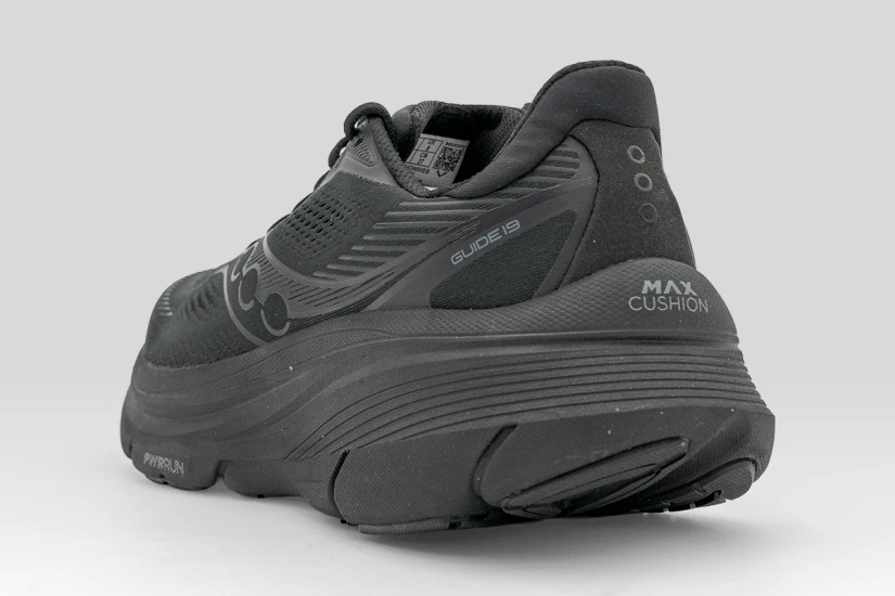 Saucony Guide 19 Ανδρικά Αθλητικά Παπούτσια για Τρέξιμο Μαύρα