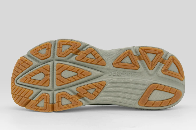 Saucony Guide 19 Ανδρικά Αθλητικά Παπούτσια για Τρέξιμο Λαδί