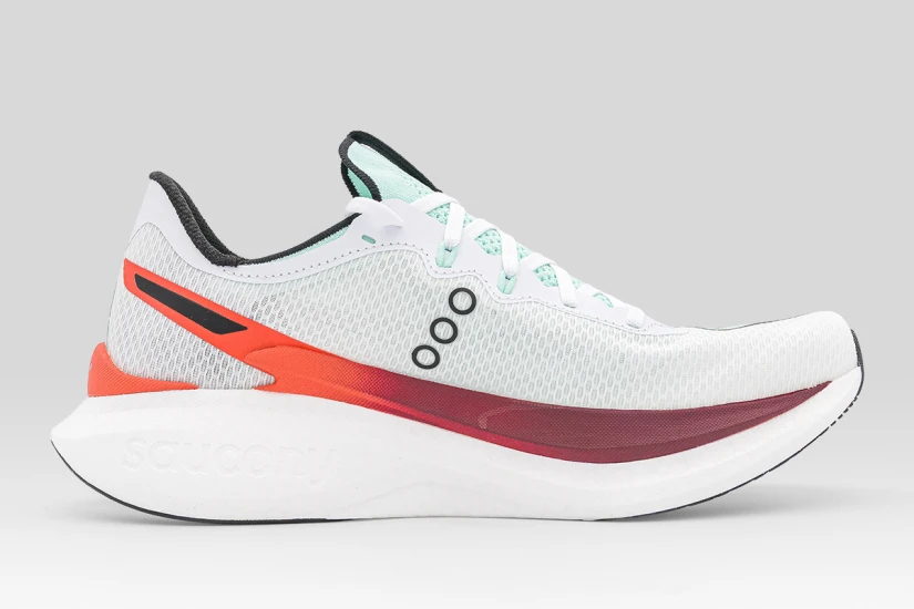 Saucony Endorphin Pro 5 Ανδρικά Αθλητικά Παπούτσια για Τρέξιμο Λευκά, Μέντα, Κεραμιδί