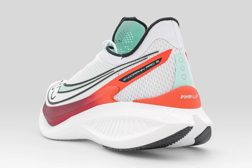 Saucony Endorphin Pro 5 Ανδρικά Αθλητικά Παπούτσια για Τρέξιμο Λευκά, Μέντα, Κεραμιδί