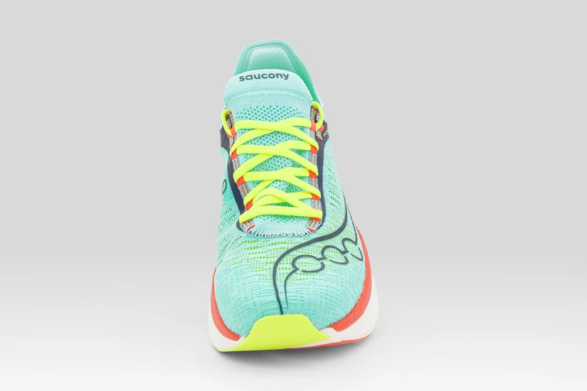 Saucony Endorphin Elite 2 Unisex Αθλητικά Παπούτσια για Τρέξιμο Τυρκουάζ, Πορτοκαλί, Κίτρινο Φλούο